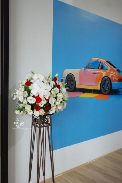汽車展間花藝佈置I